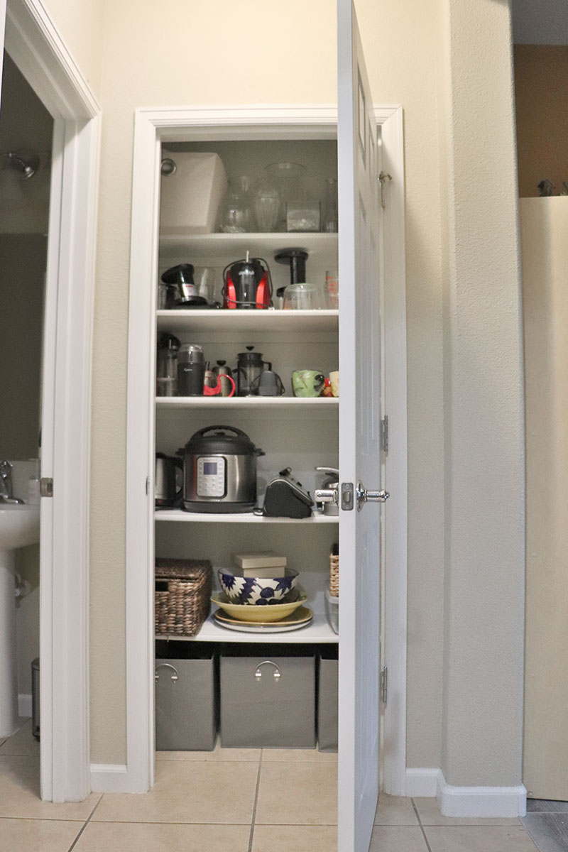 Kitchen Appliance/Storage Closet